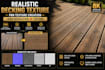 create realistic decking texture pbr texture creation high resolution 8k texture