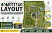 design professional homestead layout plot layout farm master plan site plan