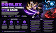 design custom roblox animations emotes vfx and game