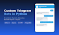 develop a custom telegram bot in python with aiogram