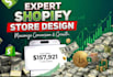 design a premium shopify store optimized for conversions and growth
