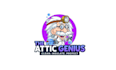 design clean insulate protect logo for the attic genius
