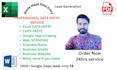 scraping data from google maps yellow pages and website