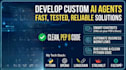develop a custom ai agent and chatbot using python and openai