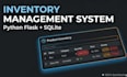 build an inventory management system with python flask and sqlite
