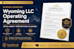 draft a wyoming llc operating agreement with asset protection clauses