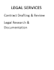 draft legal contracts and agreements