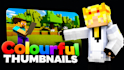 design eye catching minecraft thumbnails