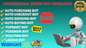 do scalping bot, auto purchase bot, auto checkout bot, pokemon bot, lazada bot