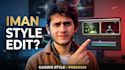 professionally edit talking head videos in iman gadhzi style