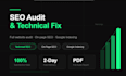 do technical and on page seo, website audit