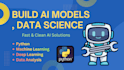 create machine learning and deep learning models
