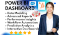 advanced power bi dashboard setup, reports, automation analytics insights sales