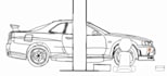 line art 2d line art animation frame by frame animation hand drawn pencil sketch