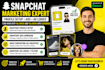 setup snapchat profile video ads campaign snap ar lens filter pixel setup manage
