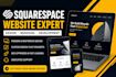 develop squarespace website design or redesign squarespace