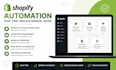 build shopify store automation dropshipping