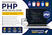 build custom PHP website
