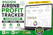 create an automated airbnb profit tracker dashboard in google sheets or excel