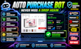 build advanced auto purchase bot, auto checkout bot system