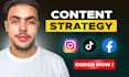 do content strategy and scripts for personal brands
