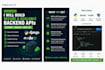 build secure and scalable backend API
