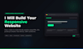 build a responsive website using HTML CSS and javascript