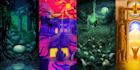 create detailed 2d background and environment illustrations