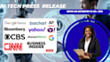 write and distribute ai tech press release to top media sites