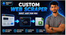 create a custom web scraper with python