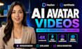 create ai talking head videos ai avatar videos