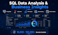 perform advanced sql data analysis and deliver business insights