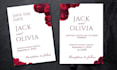 design timeless luxury wedding save the date with invitation suite