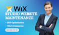 design wix studio website and maintain wix studio website