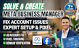 create, fix, and optimize your meta business manager