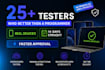 provide 12 tester google play testers android app testing closed testing