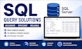 write sql queries and optimize your sql server database
