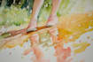 draw  a watercolor illustration