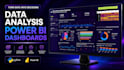 do python data analysis and create interactive power bi dashboards