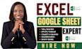 be your expert in excel and google sheets for graphs, dashboard, formular, vba
