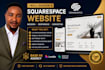 build squarespace website, design or redesign squarespace website development