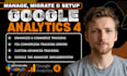 setup ga4 and GTM conversion tracking with technical data audit