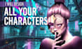 create comic style character