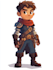 draw 2d game character or 2d game character