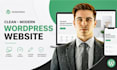 build a clean, modern mobile optimized wordpress website