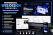 create a responsive website using HTML, CSS and javascript