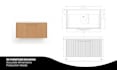 draw 2d furniture plans with full dimensions