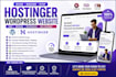 hostinger wordpress website, hostinger website design, hostinger ecommerce