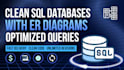 design your sql database with er diagrams and queries