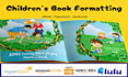 format your childrens book for kindle, epub, and paperback